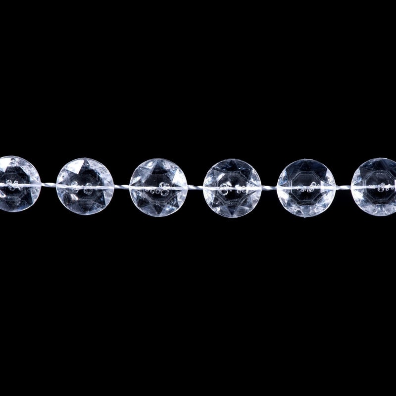 Acrylic Crystal Beaded Wedding Garland Strand For Stunning Decor 3