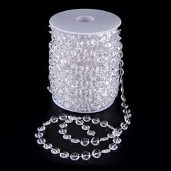 acrylic crystal beaded wedding garland strand for stunning decor