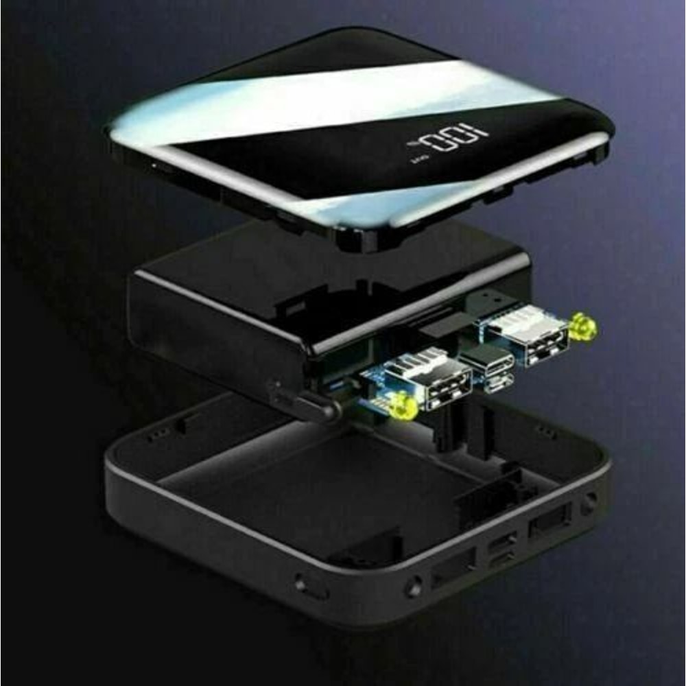 Dual USB Power Bank Charger For Phones Portable Backup Battery Pack For Cell Phones 2