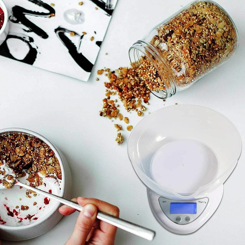 LCD Digital Kitchen Scale Precision Food Balance For Diet Meal Planning 1