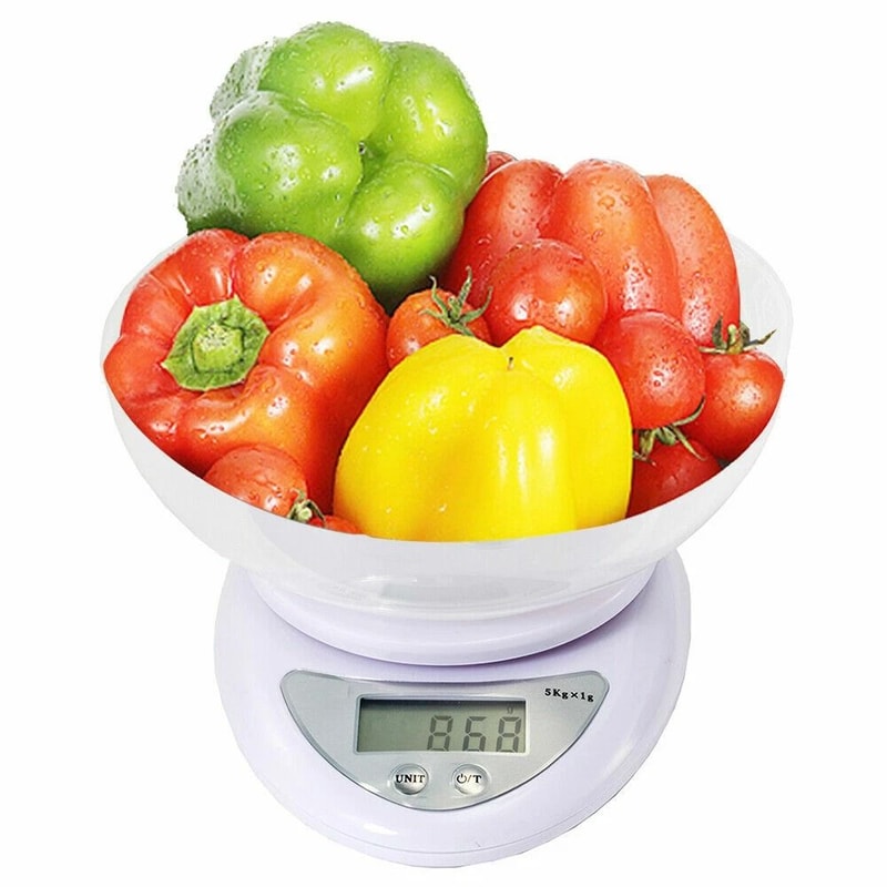 LCD Digital Kitchen Scale Precision Food Balance For Diet Meal Planning 11