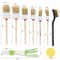 Boar Hair Car Detailing Brush Kit For Auto Wheel Cleaning 7