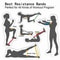 Resistance Bands For Exercise CrossFit Yoga And Pilates Versatile Fitness Loop Bands For Full Body 6