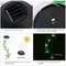 Color Changing LED Solar Powered Hummingbird Wind Chime Lights For Yard Garden Decor 2