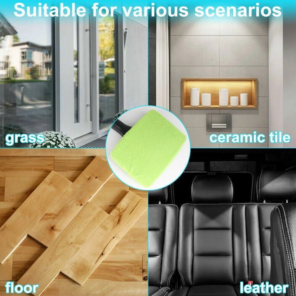 Window Windshield Cleaning Tool Kit Microfiber Car Wiper Cleaner Glass Brush 1