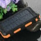 Solar Power Bank For Cell Phones Portable USB Charger With Dual USB Ports 4