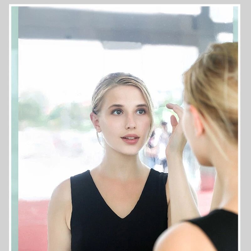 Self Adhesive Mirror Wall Sticker Reflective Film Paper For Kitchen Decor 1