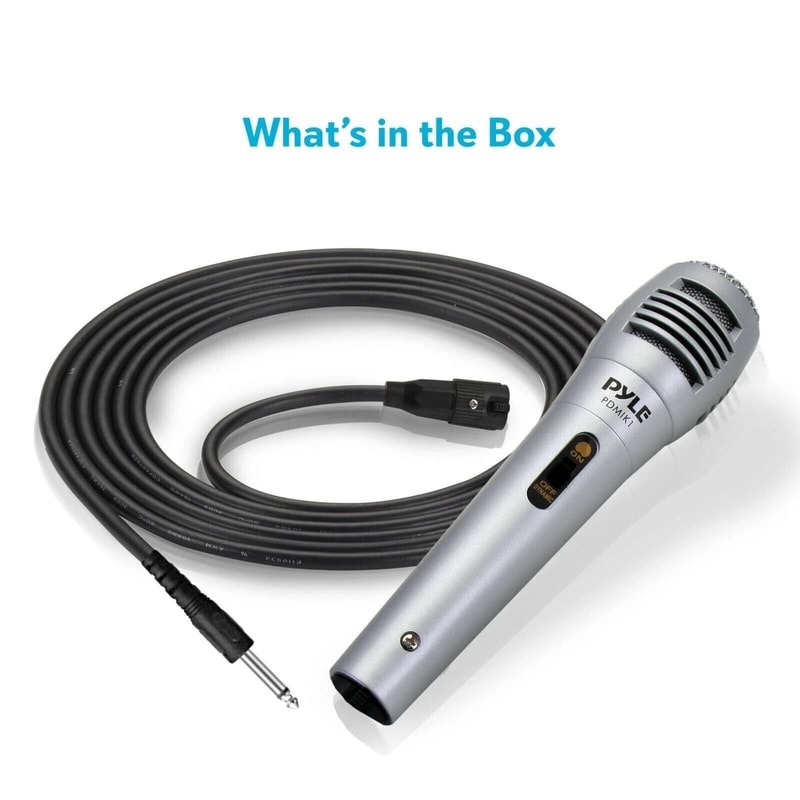 Professional Dynamic Handheld Microphone With Cable Ideal For Studio Stage 2