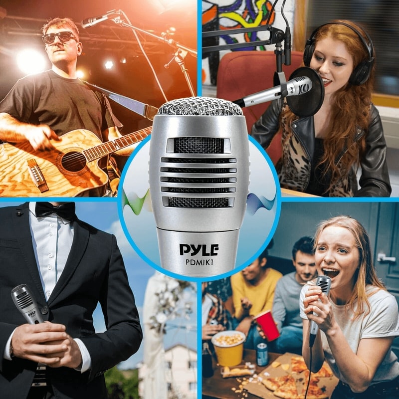 Professional Dynamic Handheld Microphone With Cable Ideal For Studio Stage 3