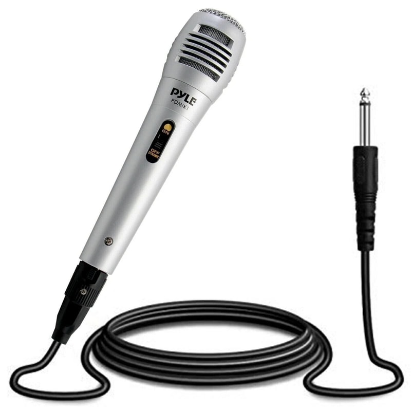 Professional Dynamic Handheld Microphone With Cable Ideal For Studio Stage 6