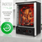 Upgraded Multi Unction Vertical Countertop Rotisserie Oven With Grill Timer 5