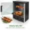 Upgraded Multi Unction Vertical Countertop Rotisserie Oven With Grill Timer 6
