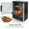 Upgraded Multi Unction Vertical Countertop Rotisserie Oven With Grill Timer 6