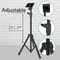 Portable Tripod TV Stand Height Adjustable Fits TVs Up To Sturdy Portable Solution For Home And Of 5