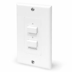 in wall speaker selector switch universal standard wall plate for easy home audio control