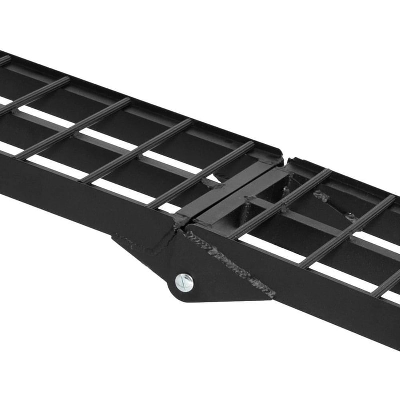Heavy Duty Aluminum ATV Truck Loading Ramps For Motorcycles Capacity 2