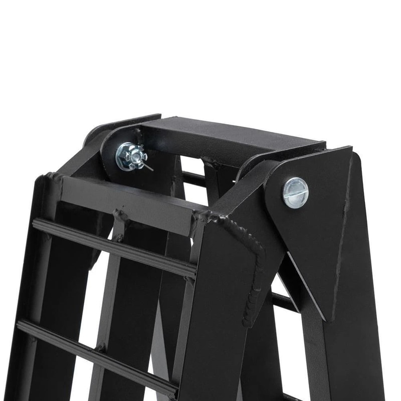 Heavy Duty Aluminum ATV Truck Loading Ramps For Motorcycles Capacity 3