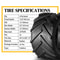 Lawn Mower Super Lug Tires 6 Ply Rated For Durability Performance 5