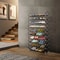 Shoe Rack Organizer 10 Tier Storage For Space Saving Steel Shelves 0