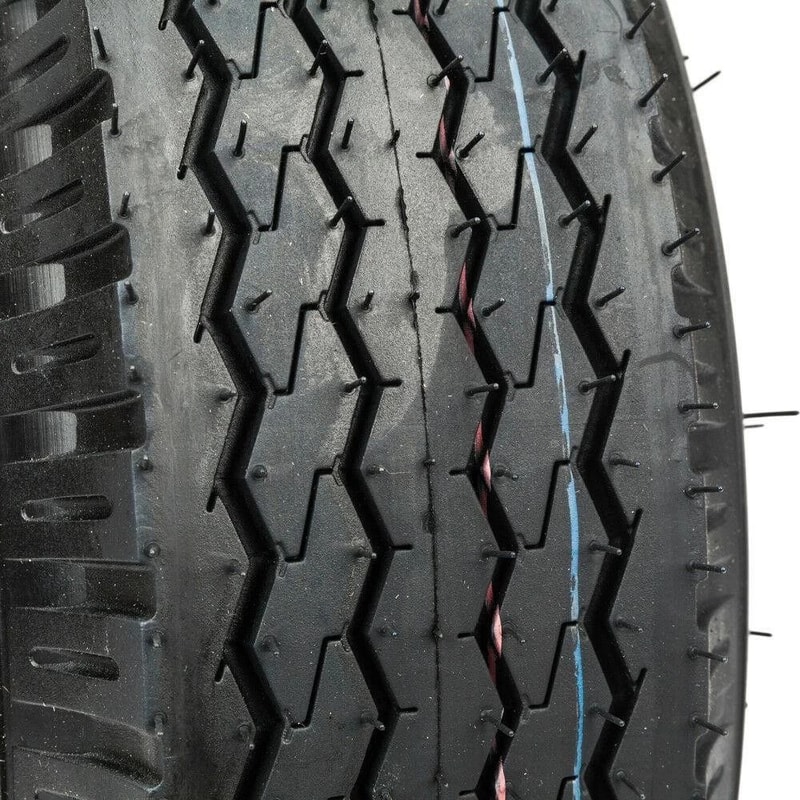 Heavy Duty Bias Trailer Tires Set PR Front Rear 2