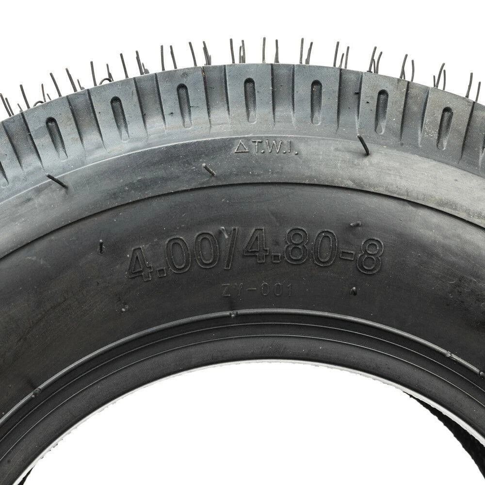 Heavy Duty Bias Trailer Tires Set PR Front Rear 3