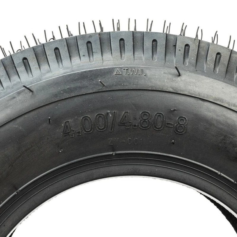 Heavy Duty Bias Trailer Tires Set PR Front Rear 3