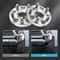 Wheel Spacers For AUDI Lug Nuts Adapter 4