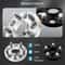 Wheel Spacers For AUDI Lug Nuts Adapter 5