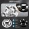 Wheel Spacers For AUDI Lug Nuts Adapter 5