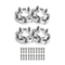 Wheel Spacers For AUDI Lug Nuts Adapter 12