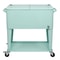 Portable Outdoor Quart Rolling Patio Steel Cooler Cart Ideal For Parties BBQs 4
