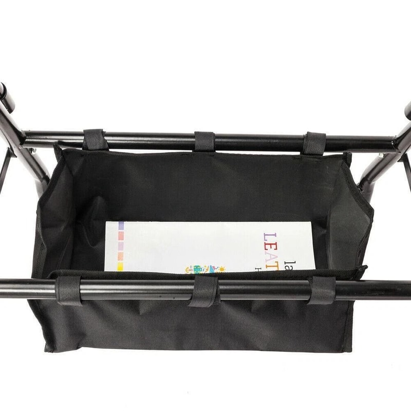 Heavy Duty Extra Wide Bariatric Rollator Rolling Walker With Padded Seat Ideal Mobility Solution Fo 4