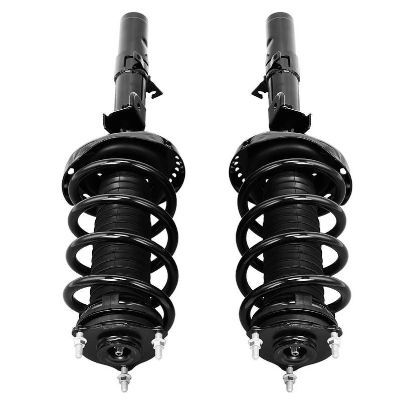 Front Complete Struts With Coil Spring Pair Set For Acura MDX 9