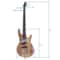 New Natural Wood String Electric Bass Guitar With Tool Perfect For School Band Beginner Musicians 6