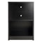 Modern Drawer Nightstand Dresser Black Wooden Storage Cabinet For Bedroom 1
