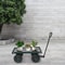 Heavy Duty Garden Cart Lawn Utility Dump Wagon For Outdoor Use Green 1