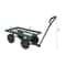 Heavy Duty Garden Cart Lawn Utility Dump Wagon For Outdoor Use Green 2