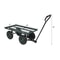 Heavy Duty Garden Cart Lawn Utility Dump Wagon For Outdoor Use Green 2