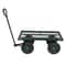 Heavy Duty Garden Cart Lawn Utility Dump Wagon For Outdoor Use Green 5