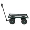 Heavy Duty Garden Cart Lawn Utility Dump Wagon For Outdoor Use Green 5