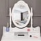 White Vanity Dressing Table Set With Mirror Stool Drawers Makeup Desk For Bedroom 2