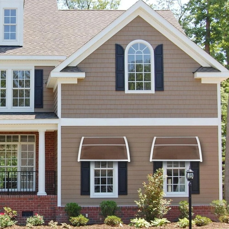 Polycarbonate Window Awning Canopy For Patio Front Door Shelter 1