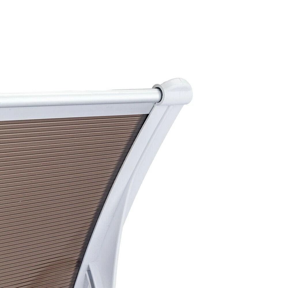 Polycarbonate Window Awning Canopy For Patio Front Door Shelter 2