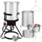 Outdoor Gas Propane Turkey Fryer Fish Fryer Stock Pot Cooker 8