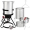 Outdoor Gas Propane Turkey Fryer Fish Fryer Stock Pot Cooker 8