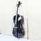 New Professional Basswood Black Color Cello Bag Bow Rosin Bridge 6