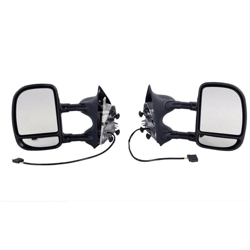 Pair Of Power Towing Telescoping Side Mirrors Super Duty 0
