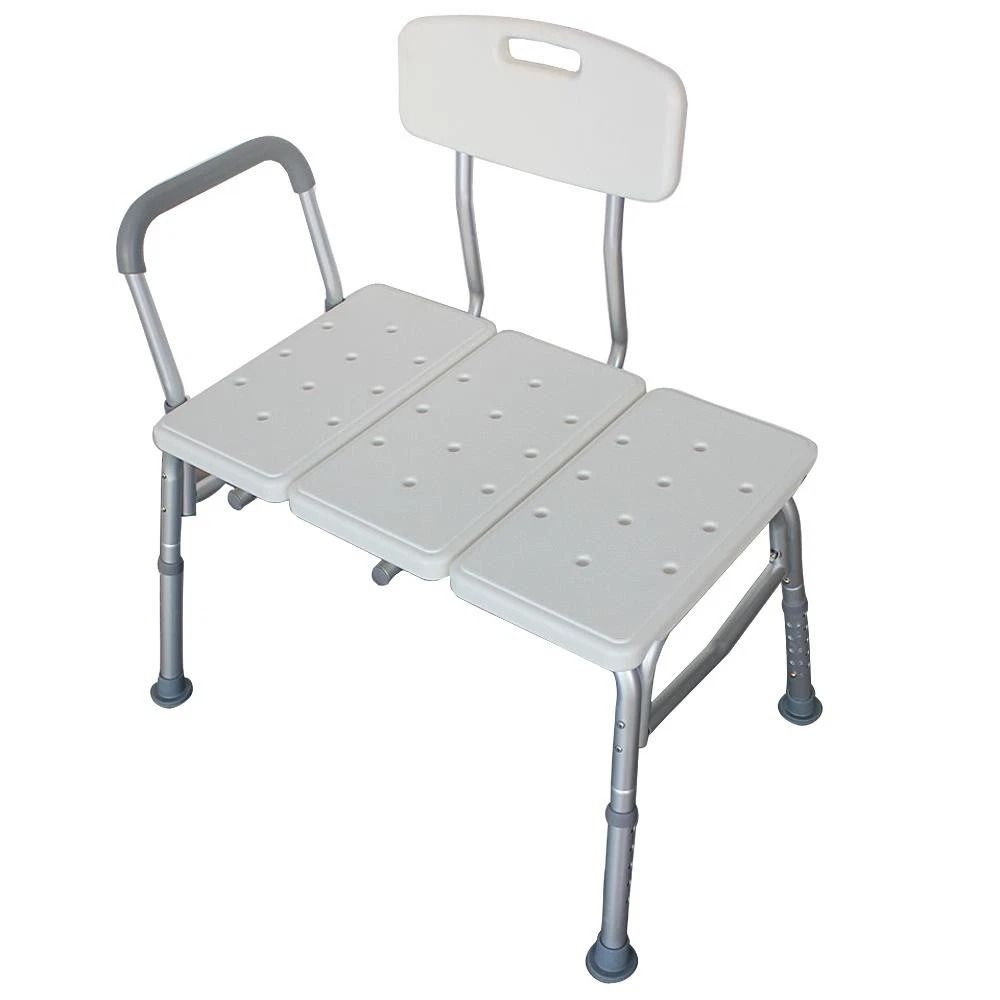 Heavy Duty Medical Transfer Bench With Adjustable Height For Safe Bathing Shower Chair Stool For Co 7