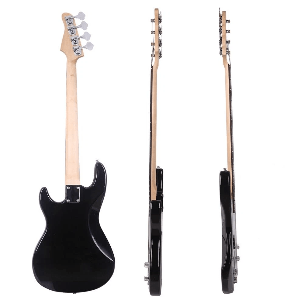 GP Glarry Electric Bass Guitar With AMP Blue Affordable Stylish For Beginners 7