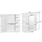 Space Saving Wall Mount Bathroom Cabinet With Mirror Door Ideal For Over Toilet Storage 4